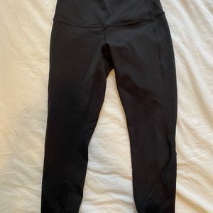 Lululemon Wunder Black Crop Leggings 23”